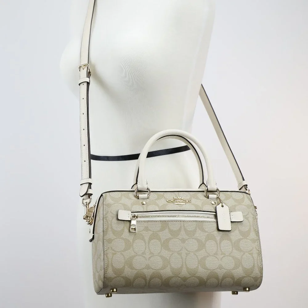 Coach Signature Rowan Satchel Crossbody - Picture 4 of 4